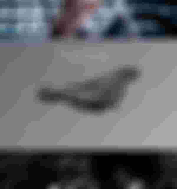 Cyclist on a white bike indoors, close-up of a saddle. Win the 612 [R] 2.0 First Edition text overlay; black and white outdoor cycling scene below.