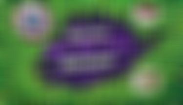 Green slime pattern with three cartoon eyeballs surrounding the text "Original Mike Metzger Artwork" on a purple background.