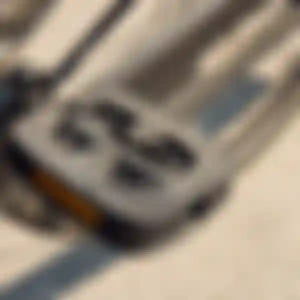 Close-up of a trekking bike pedal with textured platform and reflector, designed for stable footing and a natural foot position.