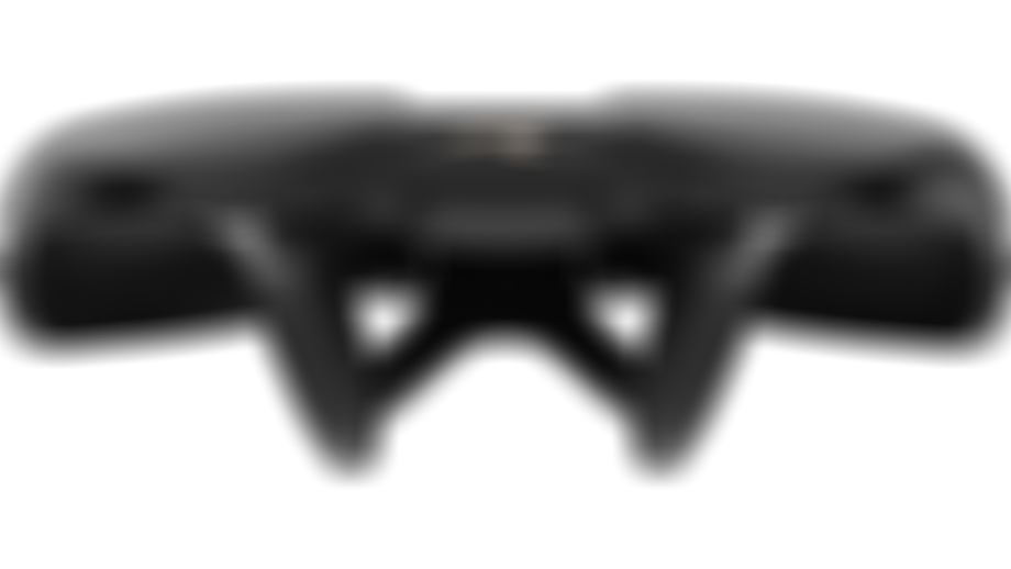Black Road Race Saddle With Golden Decals