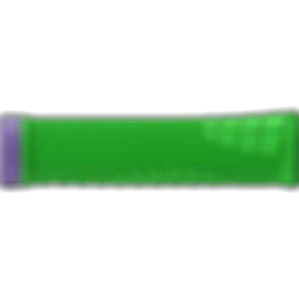Green Mountainbike Grip with purple clamping