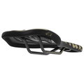 SQlab 611 Ergowave Fabio Wibmer MTB saddle in black and gold