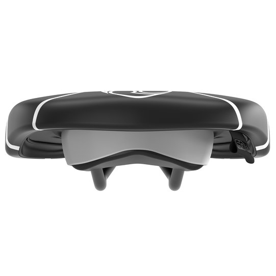 SQlab 6OX ERGOWAVE active Timmy C Edition mountain bike saddle in black and white