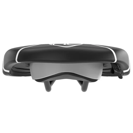 SQlab 6OX ERGOWAVE active Timmy C Edition mountain bike saddle in black and white