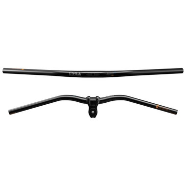 SQlab 311 Alu mountain bike handlebar 27.0mm clamp in matte black, low rise
