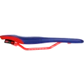 SQlab 611 Ergowave active Wings for Life ltd. MTB saddle 14cm in navy blue and red