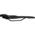 SQlab 6OX ERGOWAVE active MTB enduro saddle in black, side view