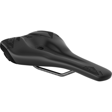 SQlab 6OX ERGOWAVE active 2.1 MTB enduro saddle in black with active movement system