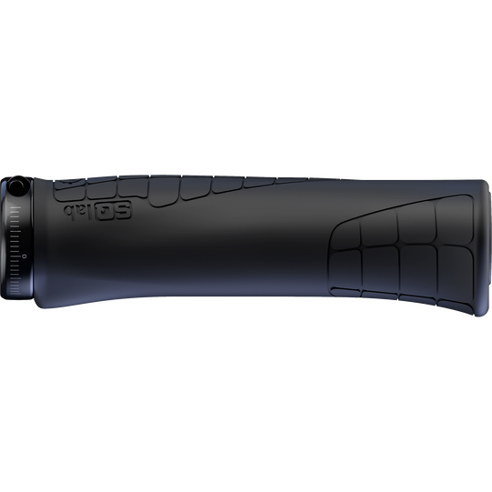 SQlab 711 Tech & Trail 2.0 MTB handlebar grip in dark charcoal black