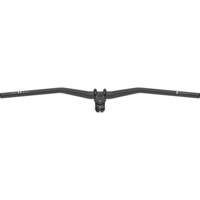 SQlab 3OX Carbon MTB handlebar 31.8mm in matte black with 12° backsweep and 4° upsweep