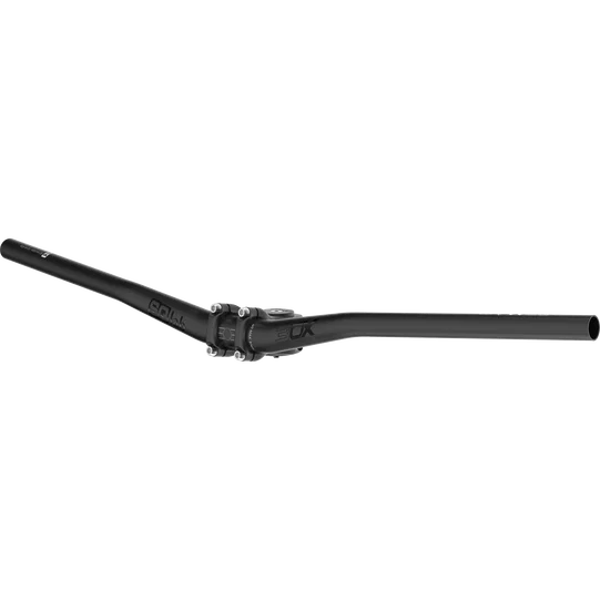 SQlab 3OX Alu MTB handlebar high rise in matte black with 12° backsweep and 31.8mm clamp