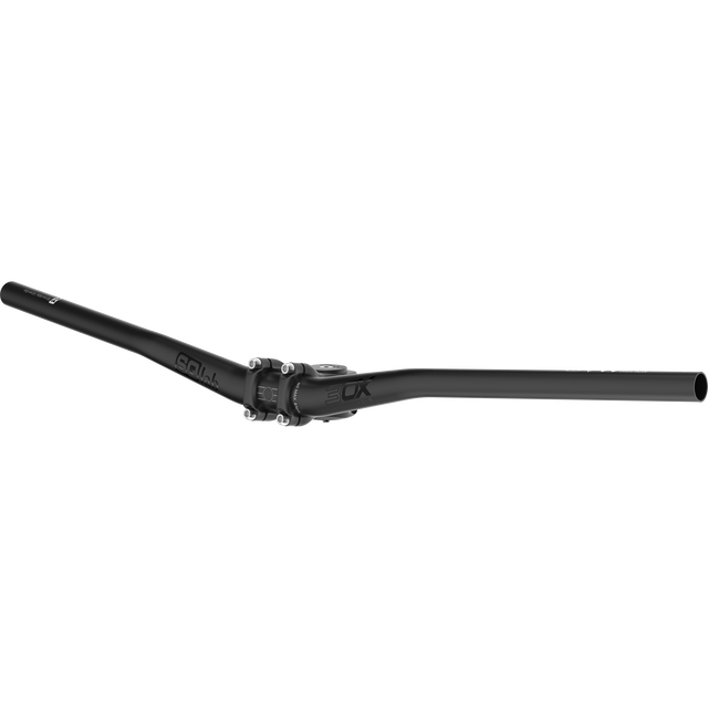 SQlab 3OX Alu MTB handlebar high rise in matte black with 12° backsweep and 31.8mm clamp