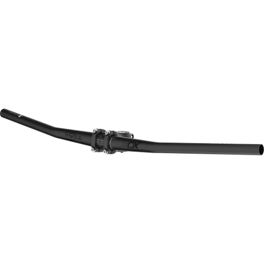 SQlab 3OX Alu MTB handlebar 12° low rise in matte black with 31.8mm clamp