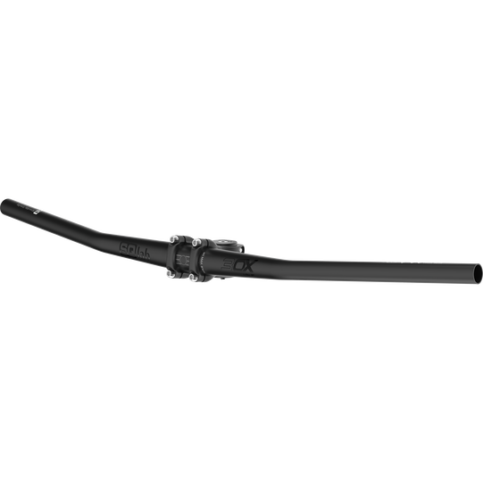 SQlab 3OX Alu MTB handlebar 12° low rise in matte black with 31.8mm clamp