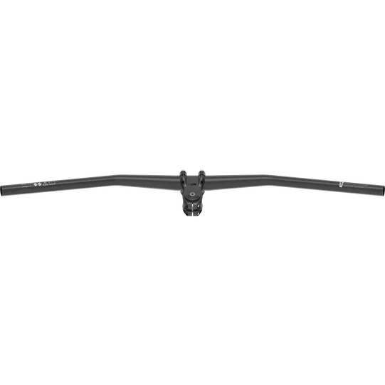 SQlab 3OX Alu MTB handlebar 16° low rise in matte black, 31.8mm clamp diameter