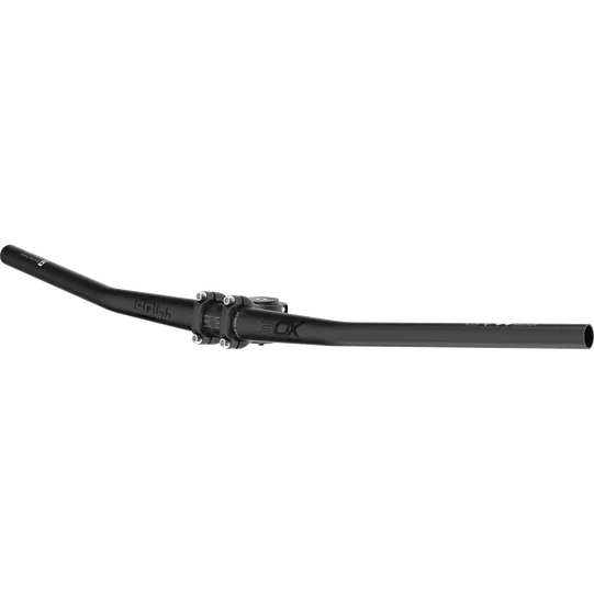 SQlab 3OX aluminium MTB handlebar low rise 16° in matte black with 31.8mm clamp