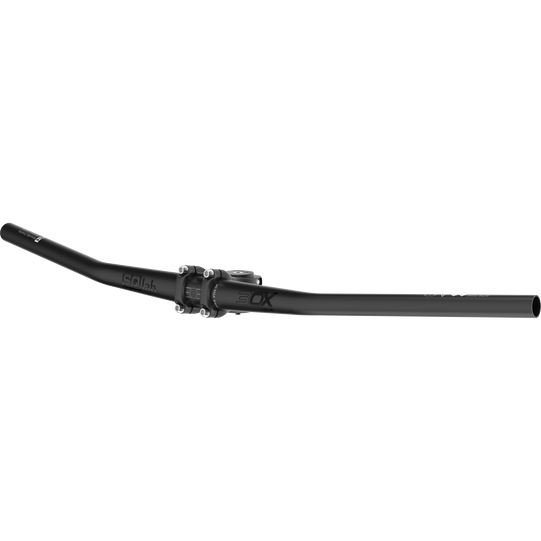 SQlab 3OX aluminium MTB handlebar low rise 16° in matte black with 31.8mm clamp