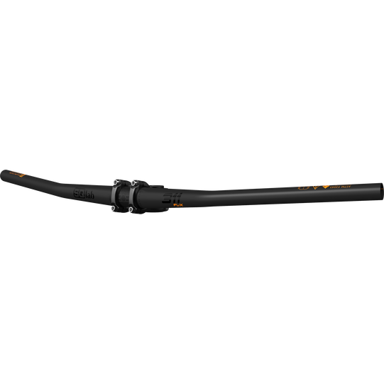 SQlab 311 FL-X carbon MTB handlebar 16° in matte black with orange accents