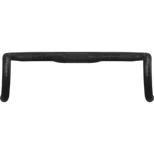 SQlab 312 R Carbon road bike handlebar in matte black, front view