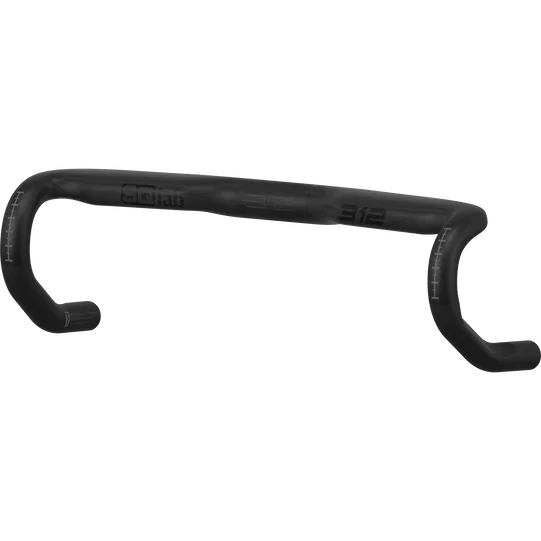 SQlab 312 R Carbon road bike handlebar in matte black with Ergobar profile