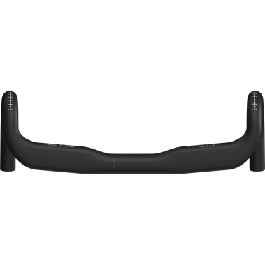 Cintre route ergonomique SQlab 312 AL en noir mat, vue de face