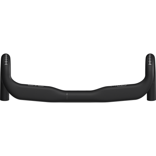 Cintre route ergonomique SQlab 312 AL en noir mat, vue de face