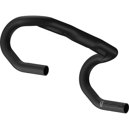 SQlab 312 cintre ergonomique de route en aluminium noir mat