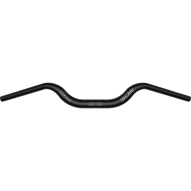 SQlab 302 3.0 Trekking-Fahrradlenker 31,8 mm in matt schwarz mit ergonomischem Backsweep