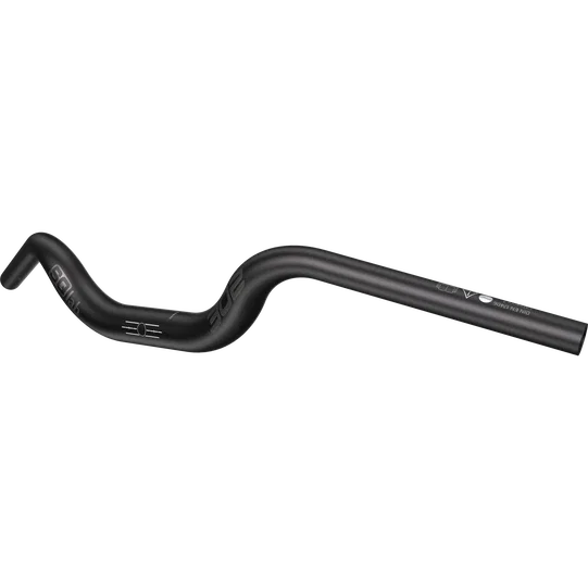 SQlab 302 3.0 trekking handlebar 31.8mm in matte black with backsweep and rise