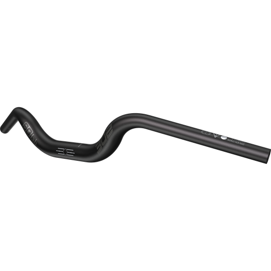 SQlab 302 3.0 Trekking-Fahrradlenker 31,8 mm in matt-schwarz mit Backsweep und Rise