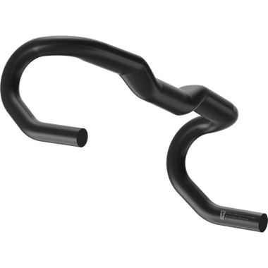 SQlab 314 ergonomic gravel handlebar in matte black with Ergobar and 14° flare