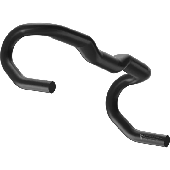 Cintre gravel ergonomique SQlab 314 en noir mat avec Ergobar et évasement 14°