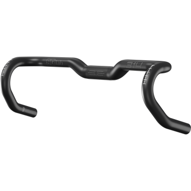 SQlab 314 ergonomic gravel handlebar with 25mm rise and 14° flare in matte black