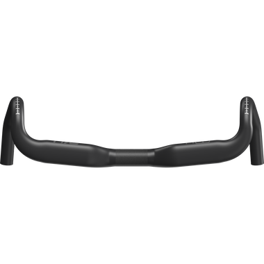 SQlab 314 ergonomic gravel handlebar in matte black with 25mm rise and 14° flare