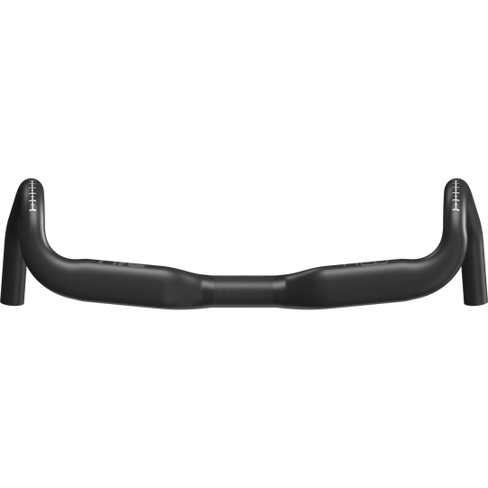 SQlab 314 ergonomic gravel handlebar in matte black with 25mm rise and 14° flare