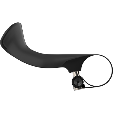 SQlab 411 R Carbon innerbarend 22.2mm in black with screw clamp