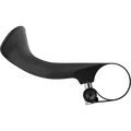 SQlab 411 R Carbon innerbarend 22.2mm in black with screw clamp