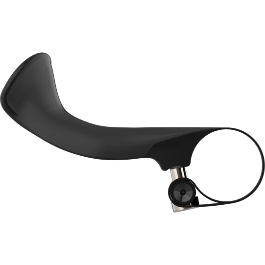 SQlab 411 R Carbon innerbarend 22.2mm in black with screw clamp