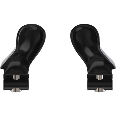 SQlab 411 R Carbon innerbarends 22.2mm in black with screw clamp, pair