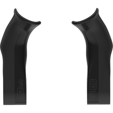 SQlab 411 R Carbon innerbarends 22.2mm in black, pair