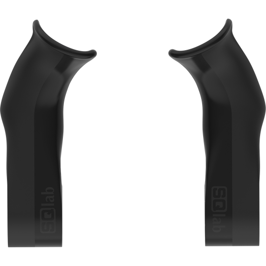 SQlab 411 R Carbon innerbarends 22.2mm in black, pair