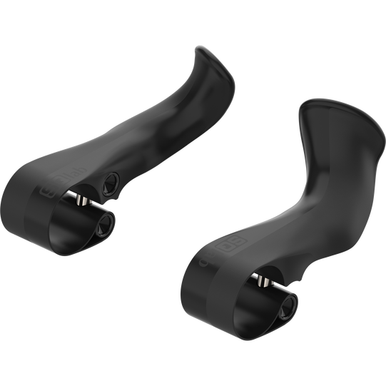 SQlab 411 R Carbon inner bar ends 22.2mm in black, pair
