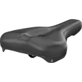 SQlab 601 ERGOLUX Fahrradsattel 14 cm in schwarz, Dreiviertelansicht