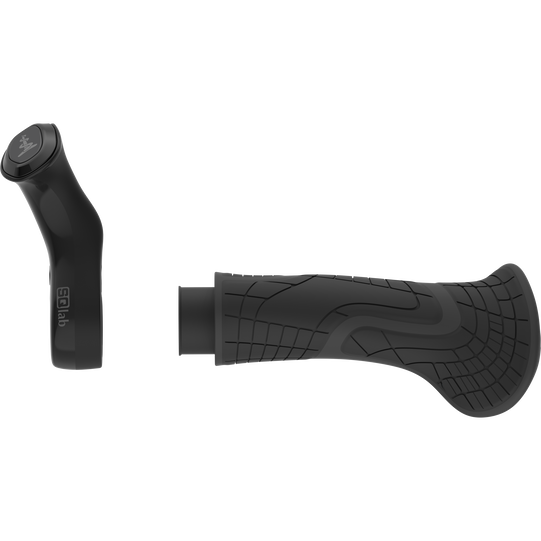 SQlab 410/402 Innerbarends Lenkeraufsatz 22,2 mm in schwarz mit ergonomischem Griff
