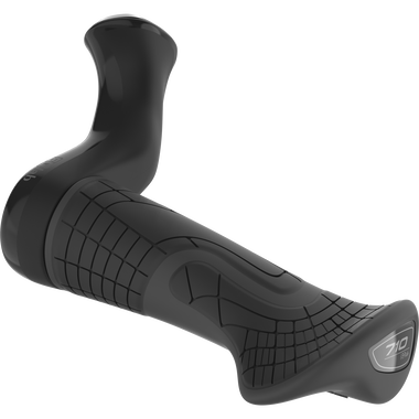 SQlab 410/402 Innerbarends Lenkerhorn 22,2 mm in schwarz, Dreiviertelansicht