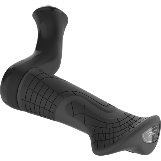 SQlab 410/402 Innerbarends Lenkerhorn 22,2 mm in schwarz, Dreiviertelansicht