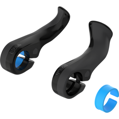 SQlab 411 2.0 innerbarends 22.2mm in black and blue