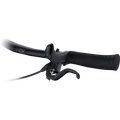 SQlab 410 2.0 Innerbarends 22.2mm in matte black mounted on bicycle handlebar