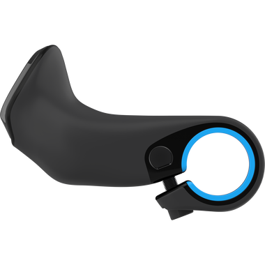 SQlab 410 2.0 Innerbarend 22,2 mm in schwarz und cyan