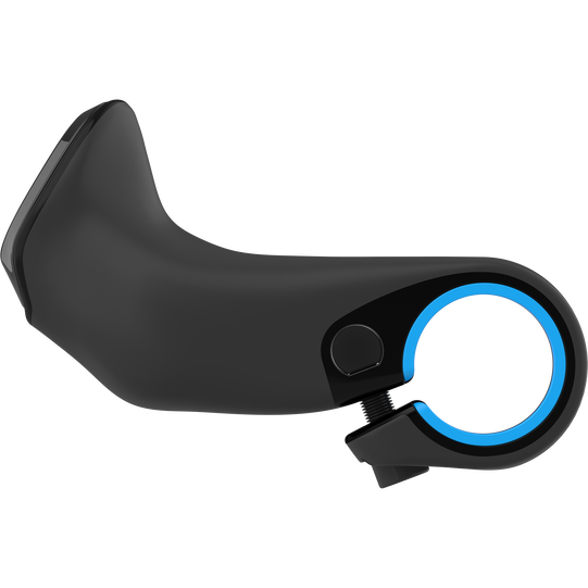 SQlab 410 2.0 Innerbarend 22,2 mm in schwarz und cyan